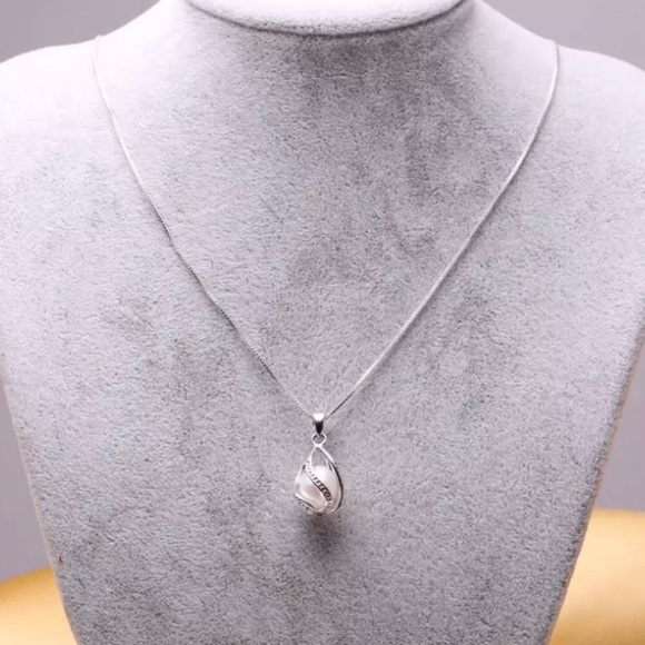 925 Sterling Silver Necklace. - Picture 5 of 7